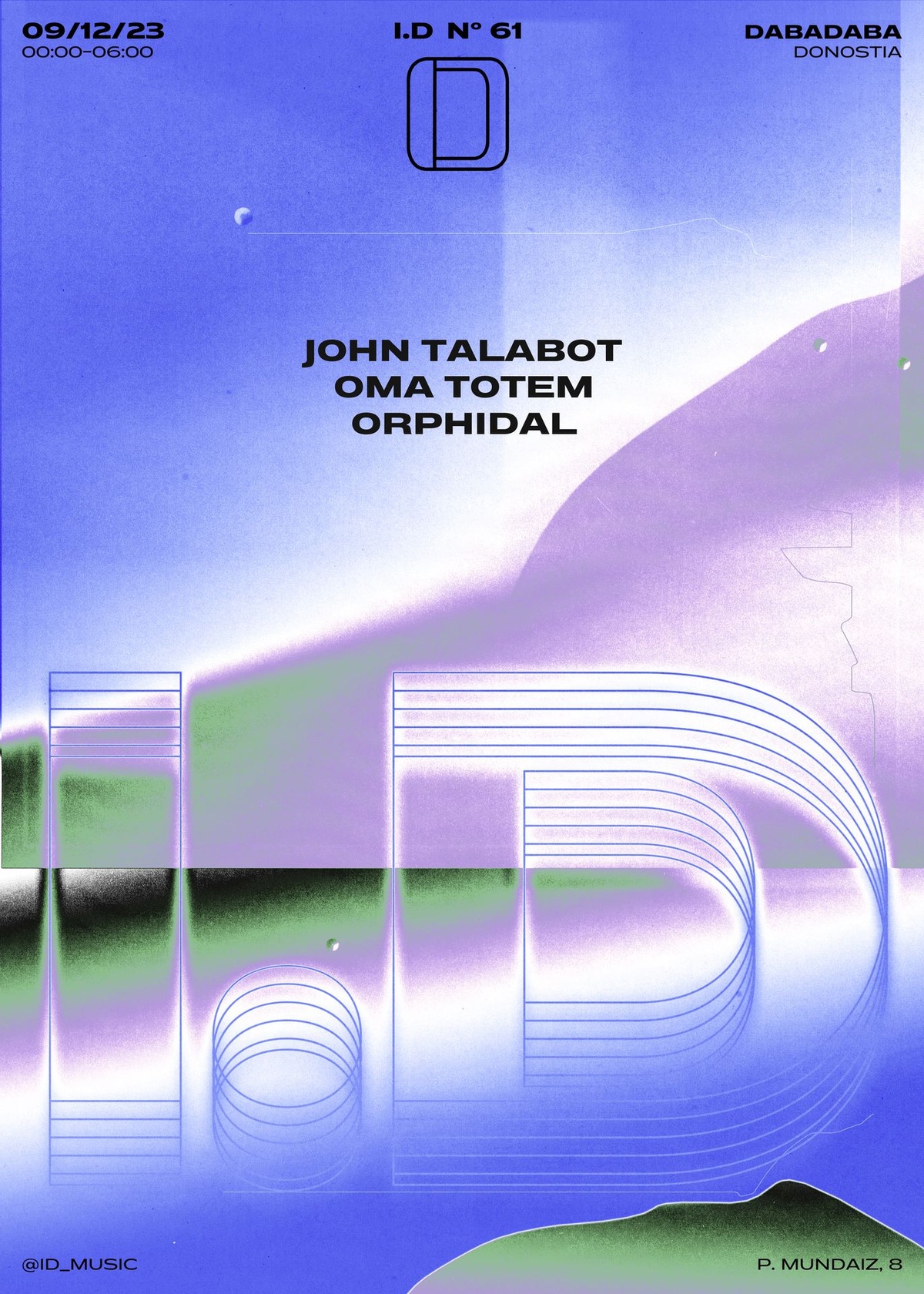 ID: John Talabot + oma totem + Orphidal