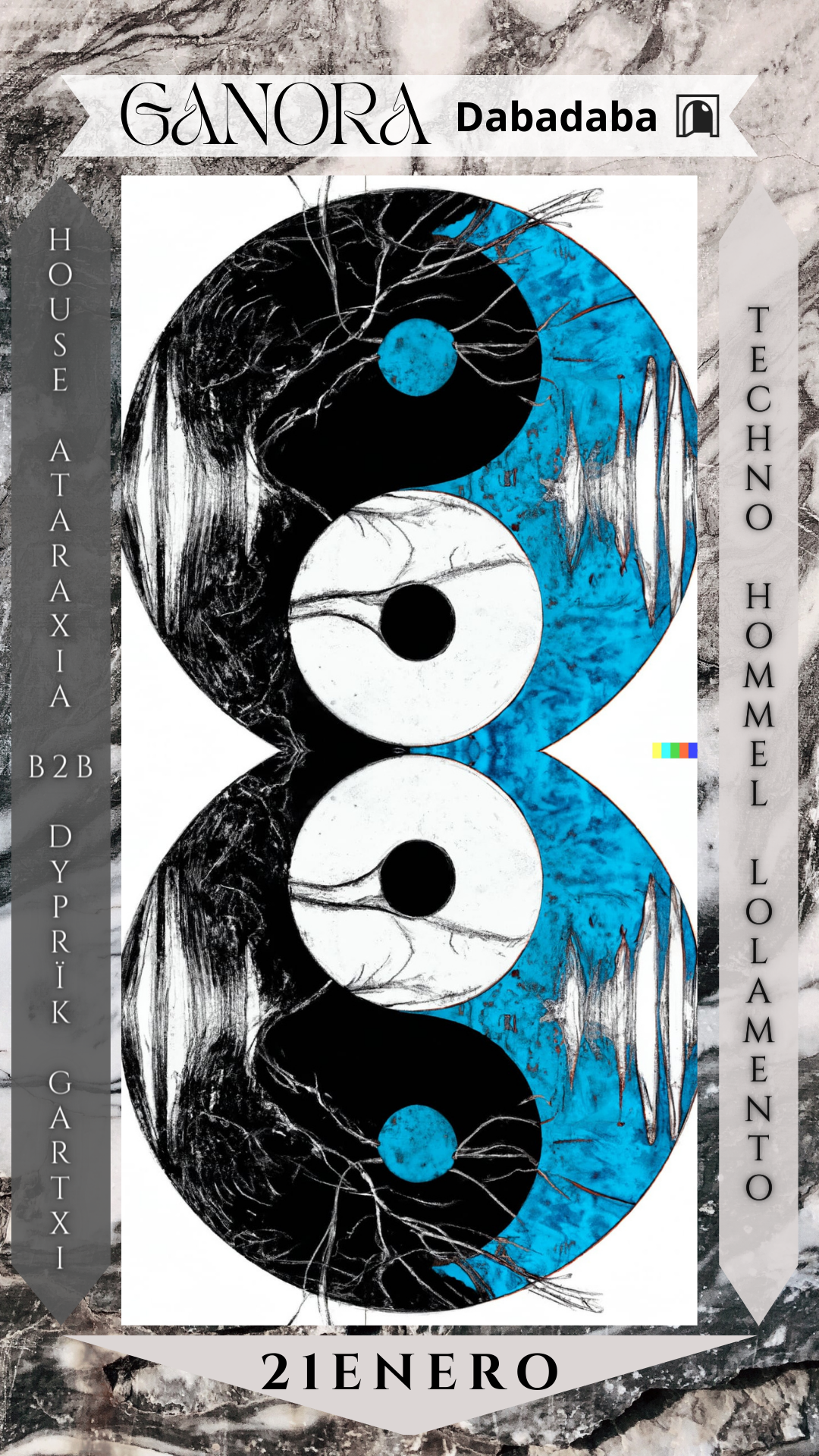 Ganora: Ataraxia + Gartxi + Hommel + Lola-Mento