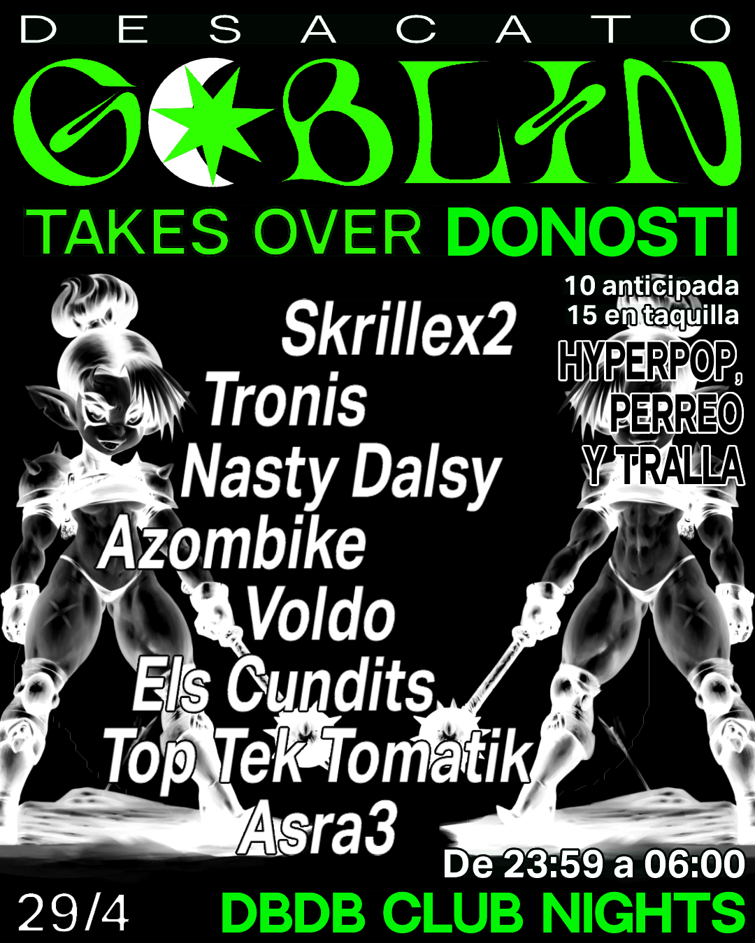 Dbdb Club Night x Desacato Goblin