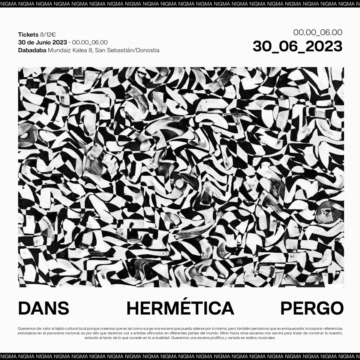 Nigma: Dans + Hermetica + Pergo