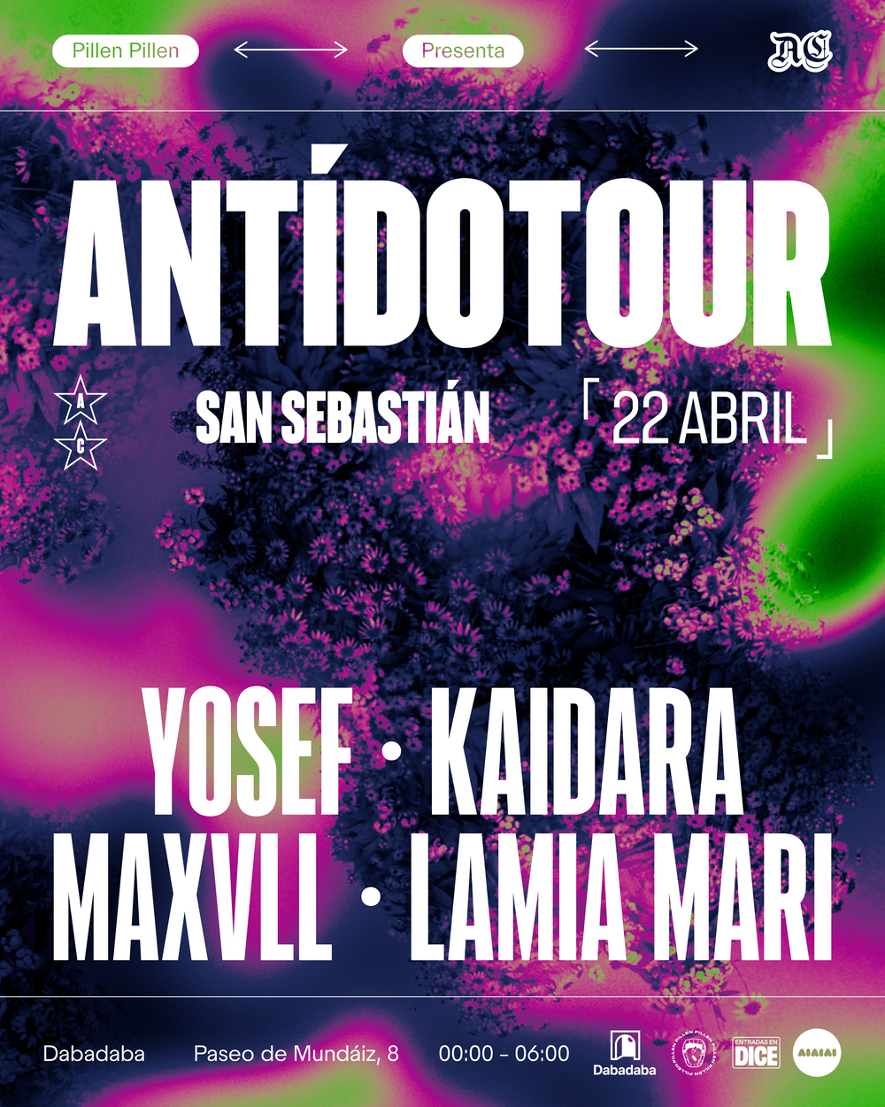 DBDB x Antidoto: Yosef + Kaidara + Maxvll + LaMia Mari