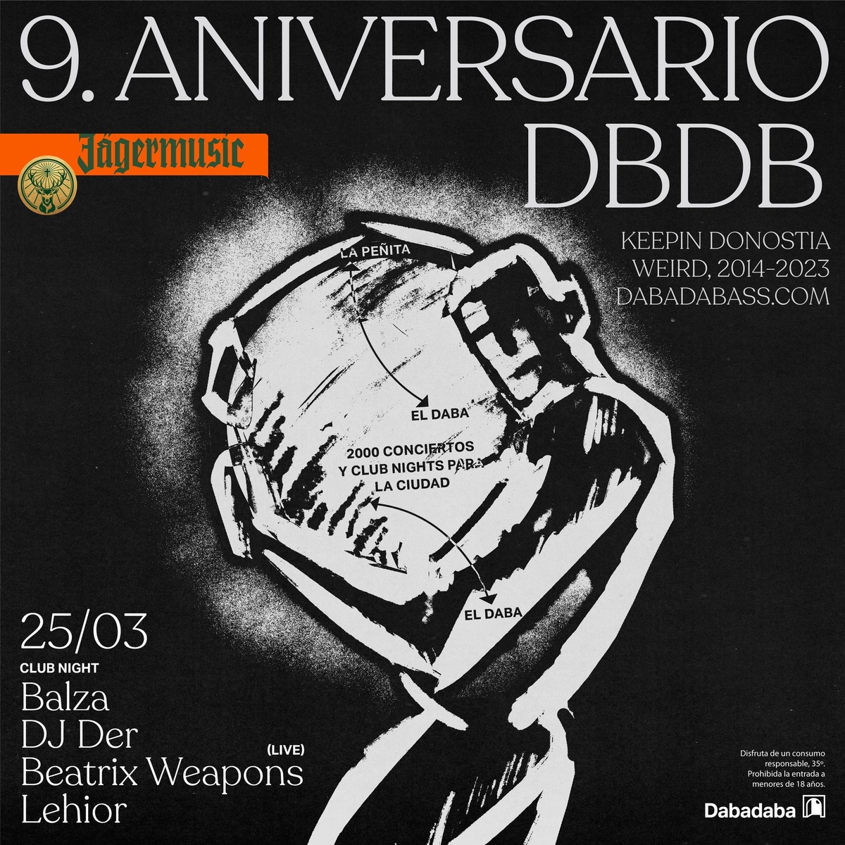 Balza + DJ Der + Beatrix Weapons (live) + Lehior
