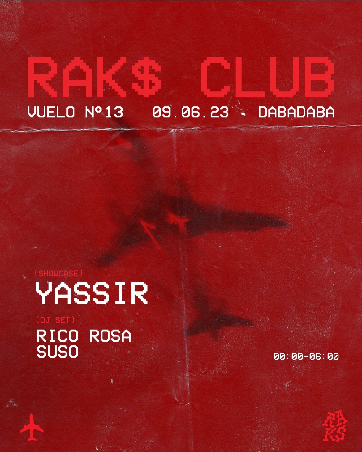 Raks vuelo 14: Yassir + Rico Rosa + Suso