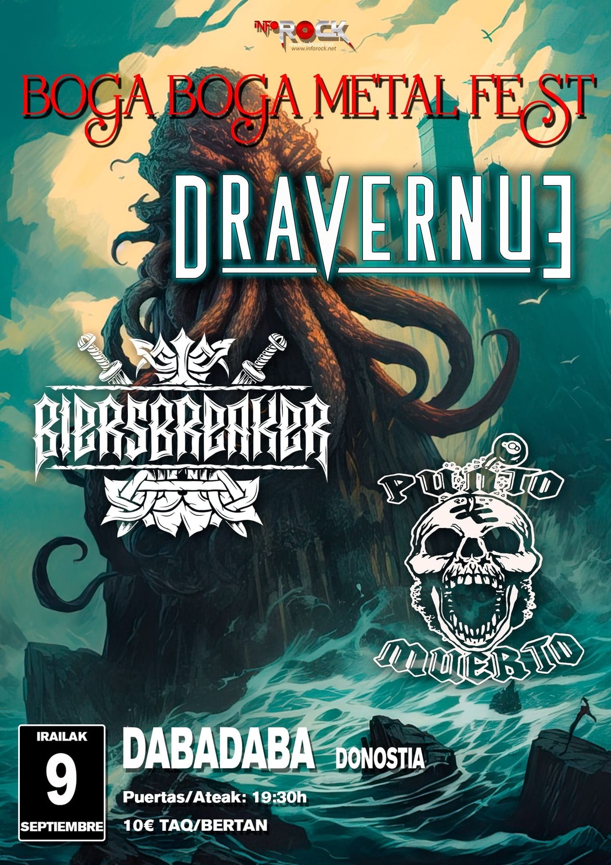 Dravernue + Biersbreaker + Punto Muerto