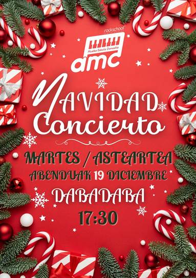 AMC Musika Eskola - Concierto de Navidad