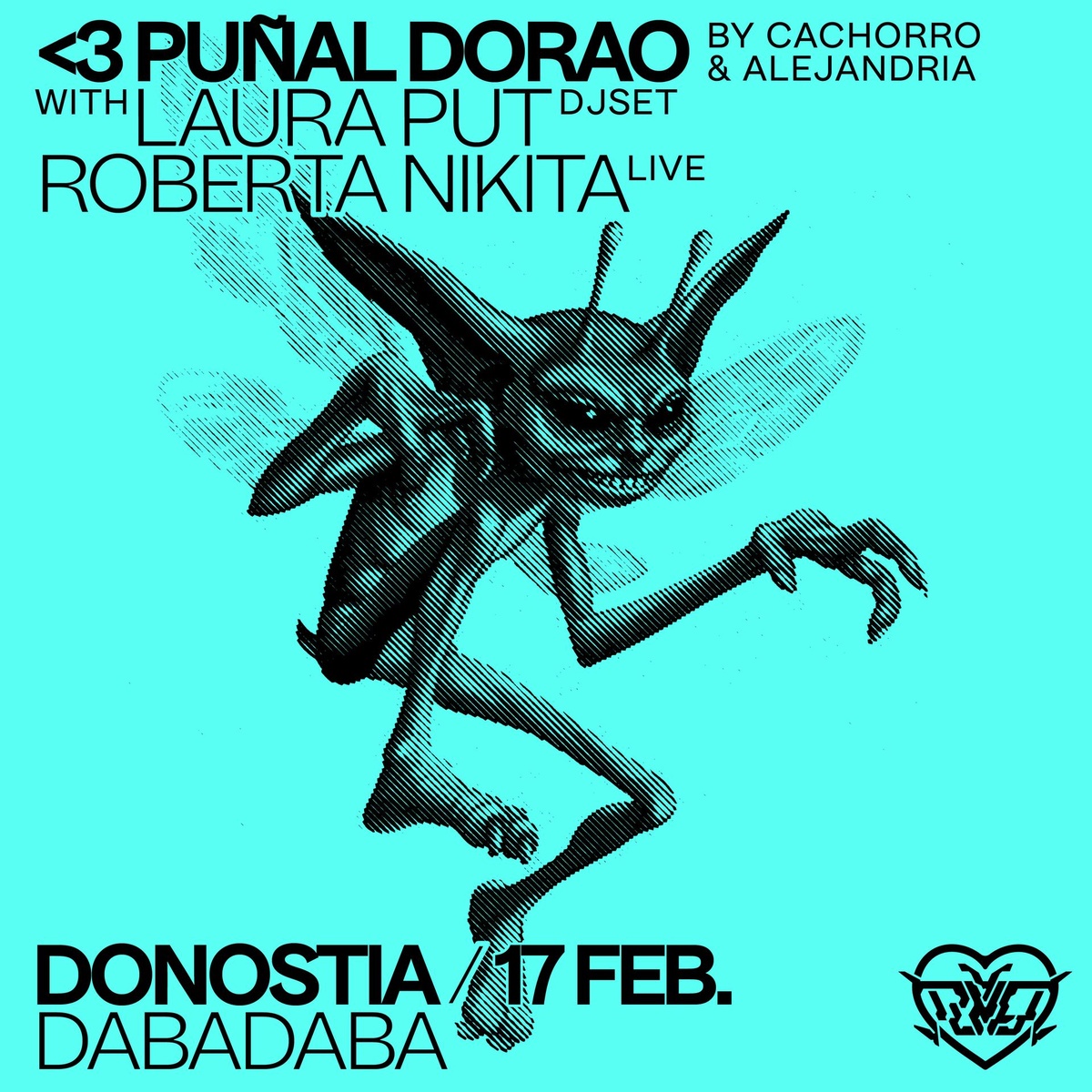 Puñal Dorao by Cachorro & Alejandria: Laura Put + Roberta Nikita (live)