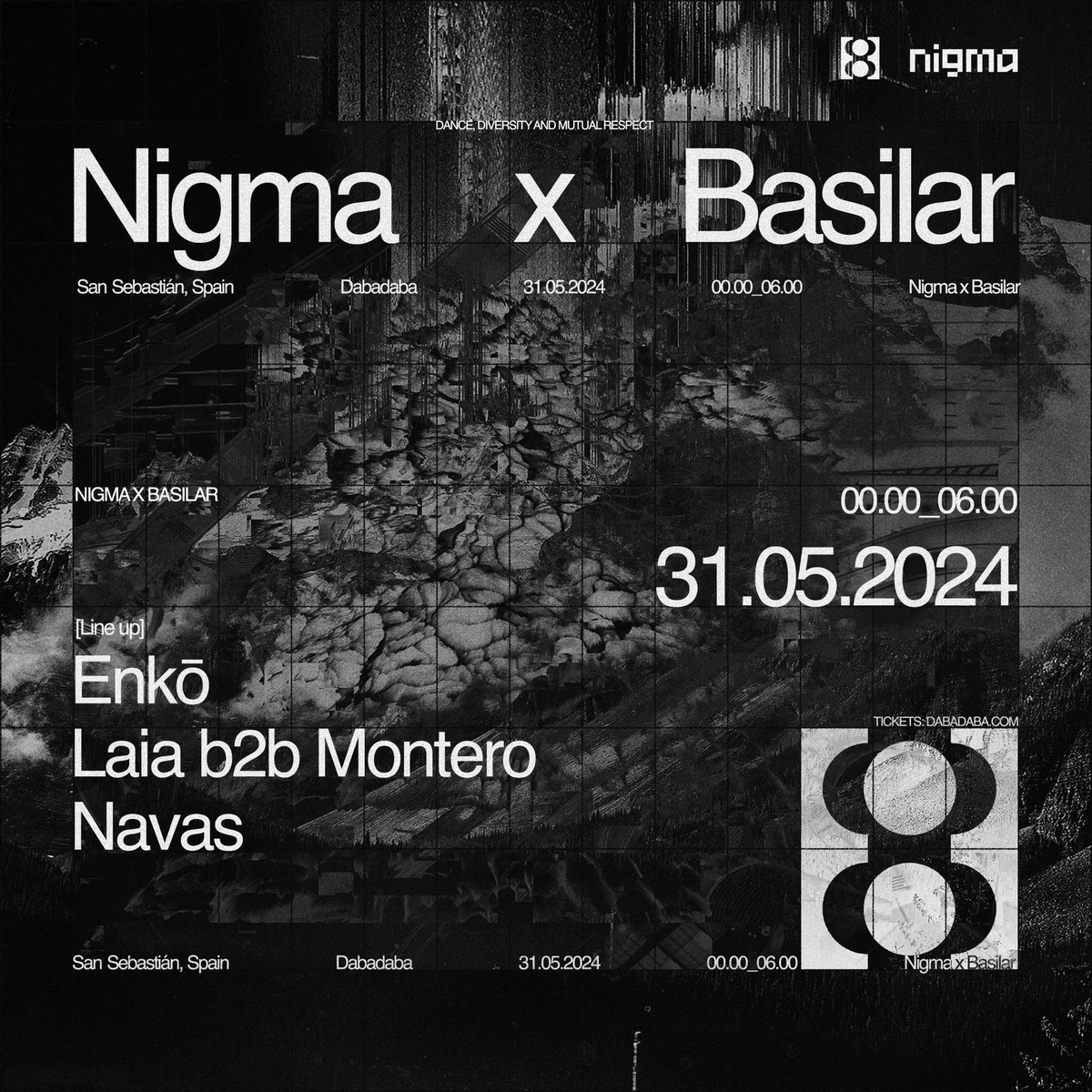 Nigma x Basilar: Enko + Montero b2b Laia + Navas