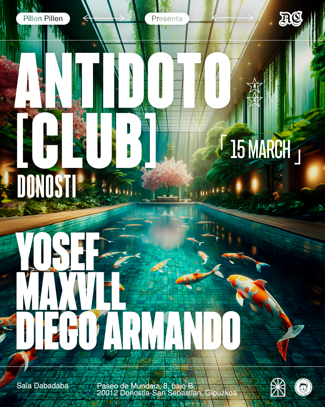 Antidoto Club: Yosef + Maxvll + Diego Armando