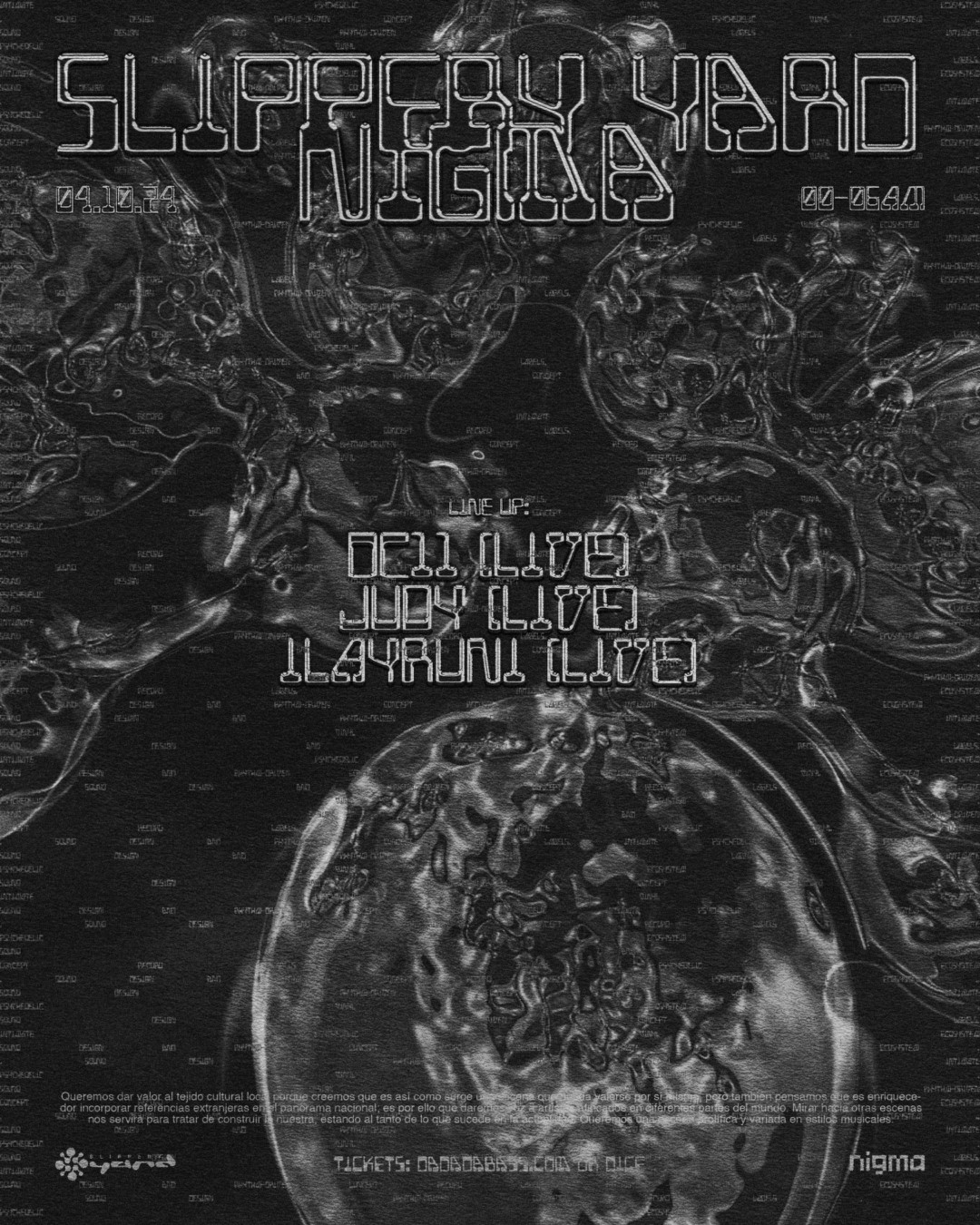 Nigma: DC11 (live) + Judy (live) + Ilayruni (live)