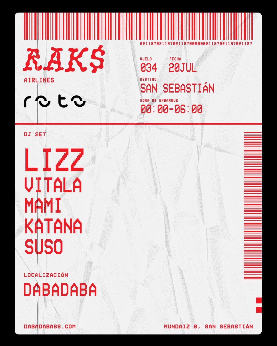 Rak$ x Roto: V.N°34: Lizz, Vitala, Mami, Katana, Suso