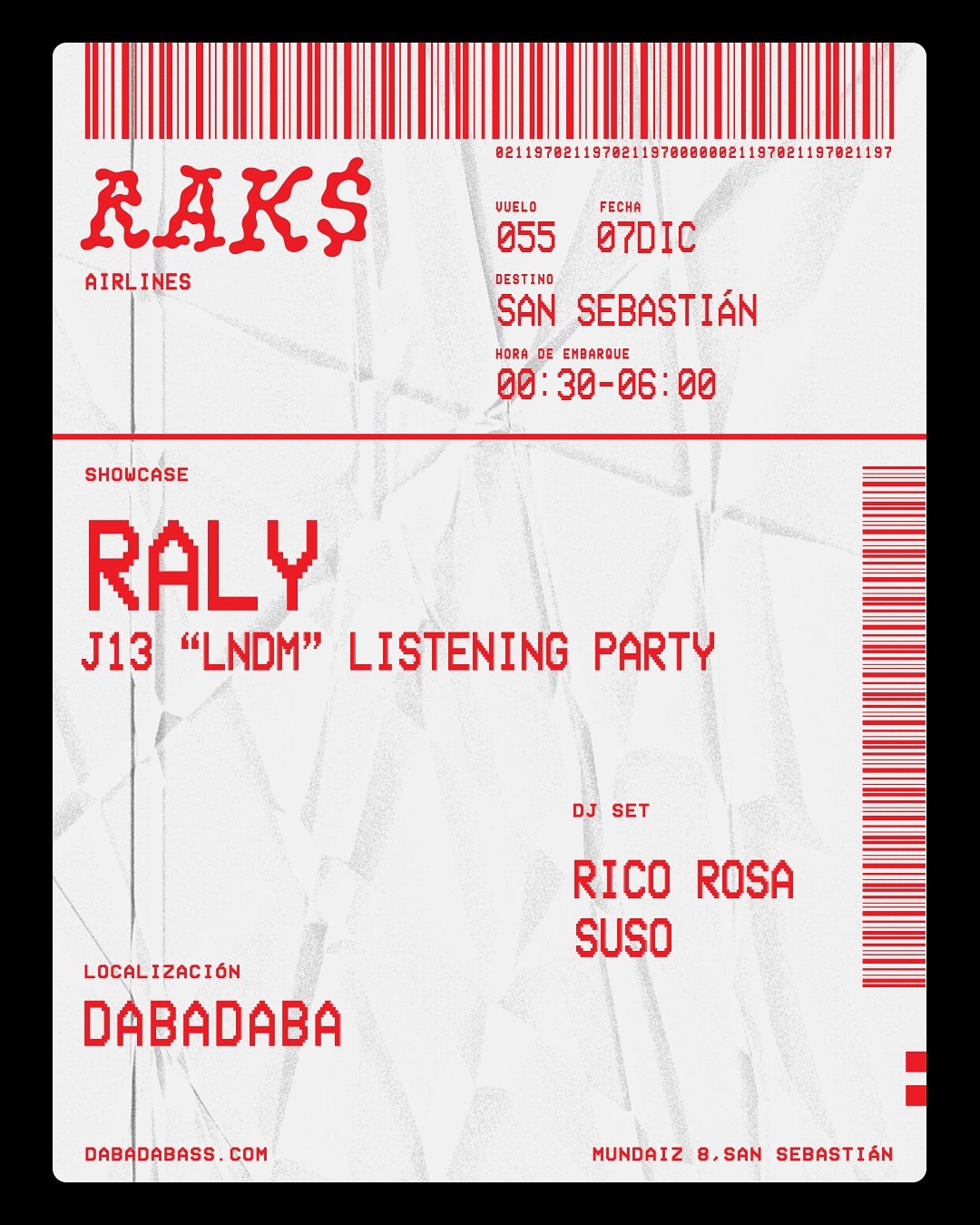 Rak$ club vuelo n°55: Raly + J13 + Rico Rosa + Katana