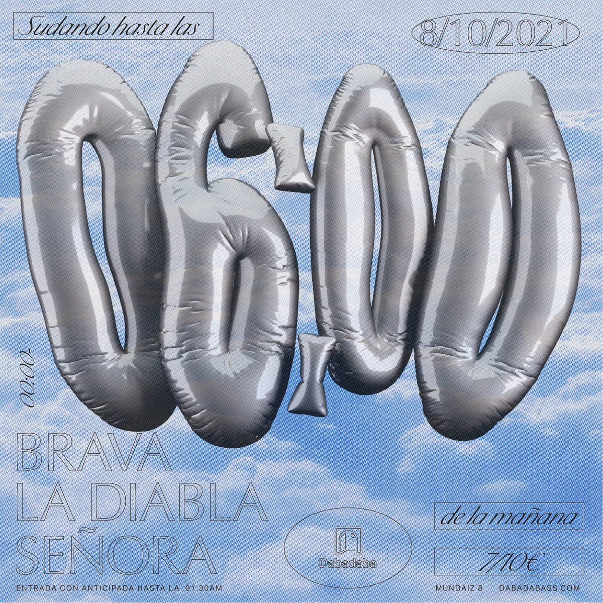 Sudando hasta las 6... Brava + La Diabla + Señora