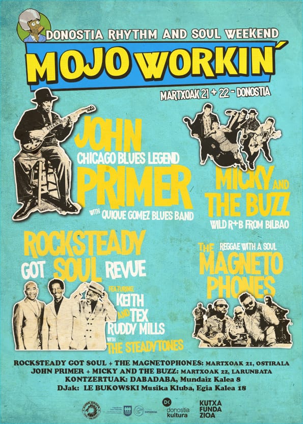 Mojo Workin': Keith & Tex feat. Rudy Mills + The Magnetophones