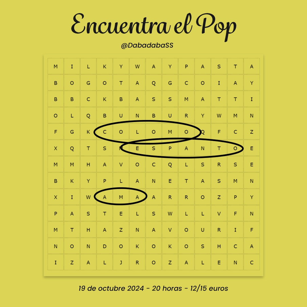 Pozikpalooza: Joan Colomo + AMA+ Espanto