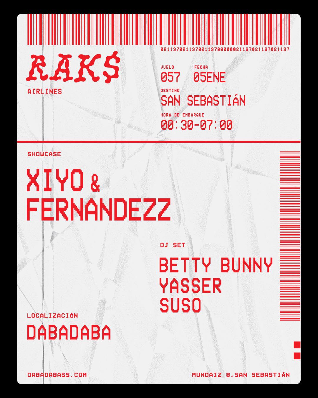 Rak$ club: Noche de Reyes