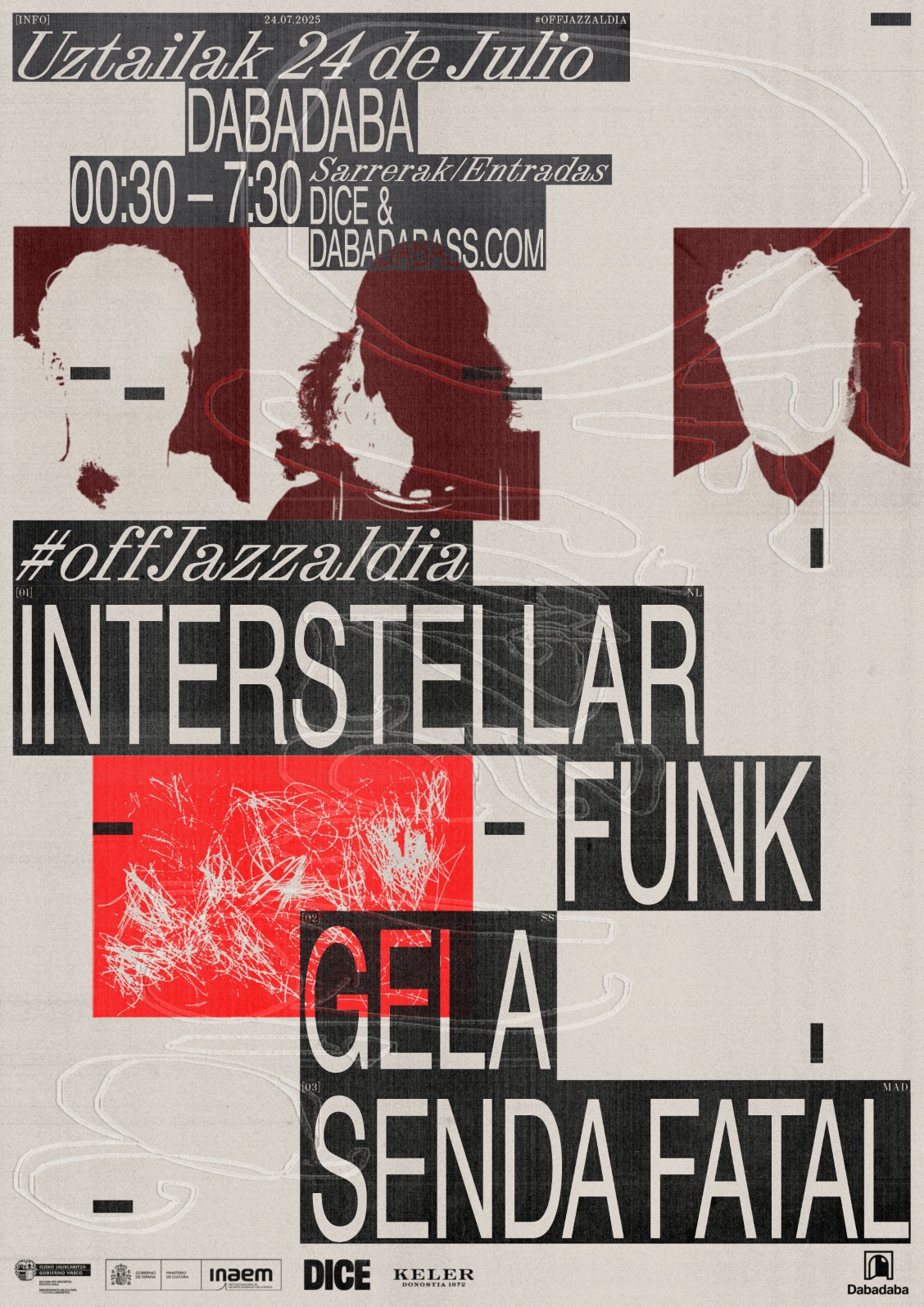 Interstellar Funk + Gela + Senda Fatal #Offjazzaldia