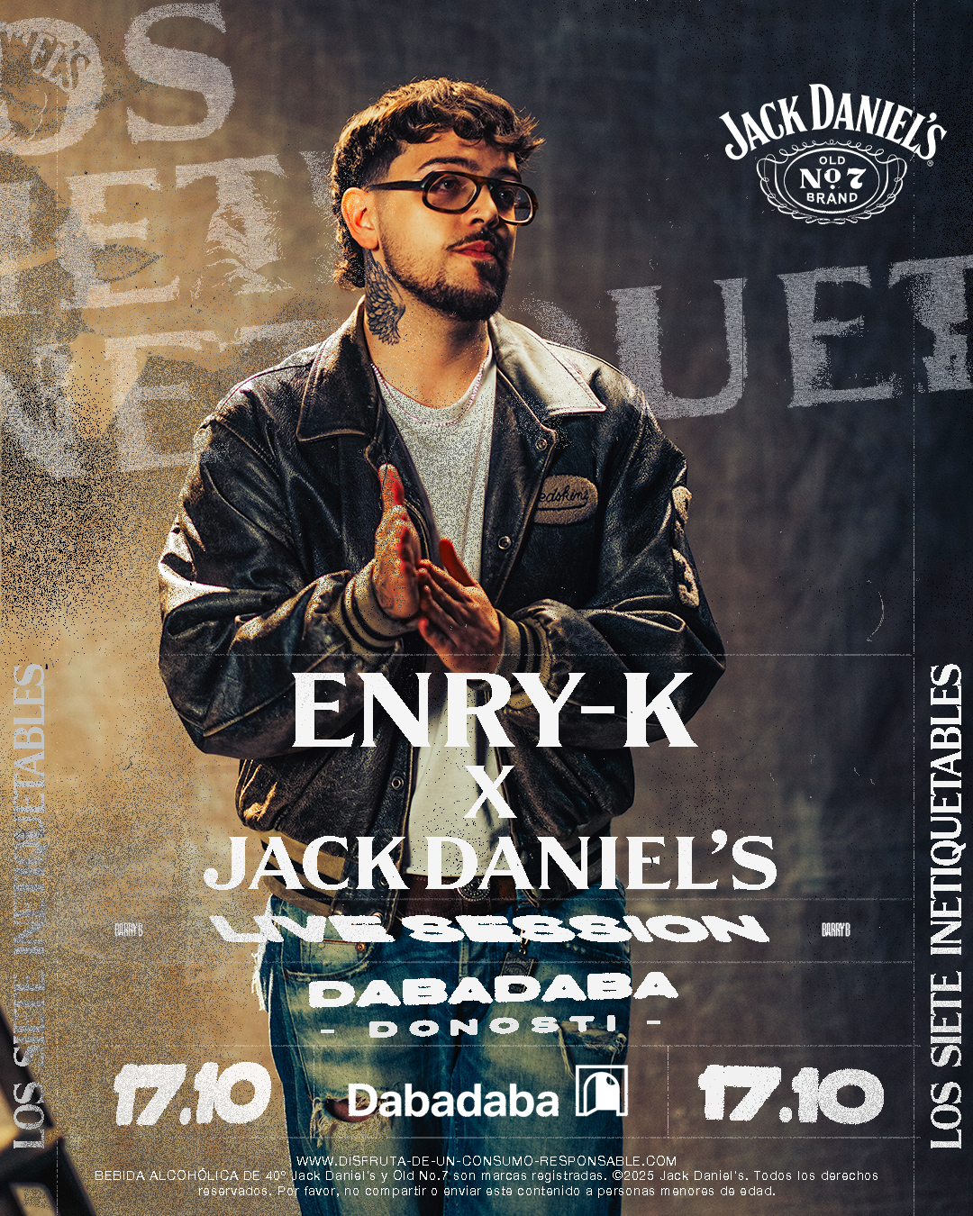 Los 7 InEtiquetables: Enry-K Live + Katana + La Neni + LaMia Mari