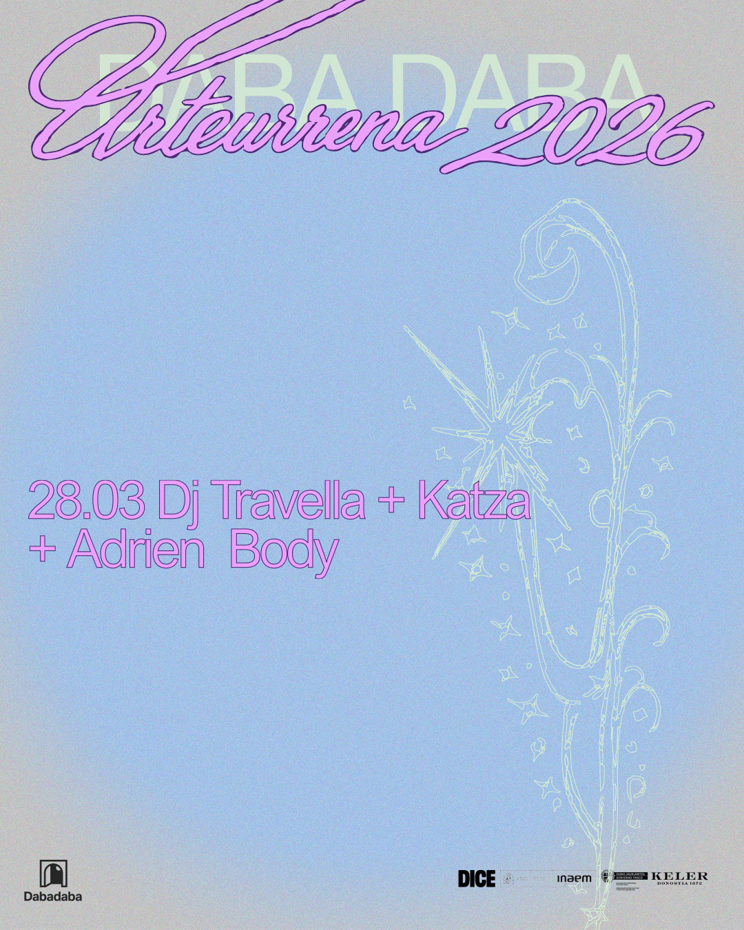 DBDB Urteurrena: Dj Travella + Katza + Adrien Body