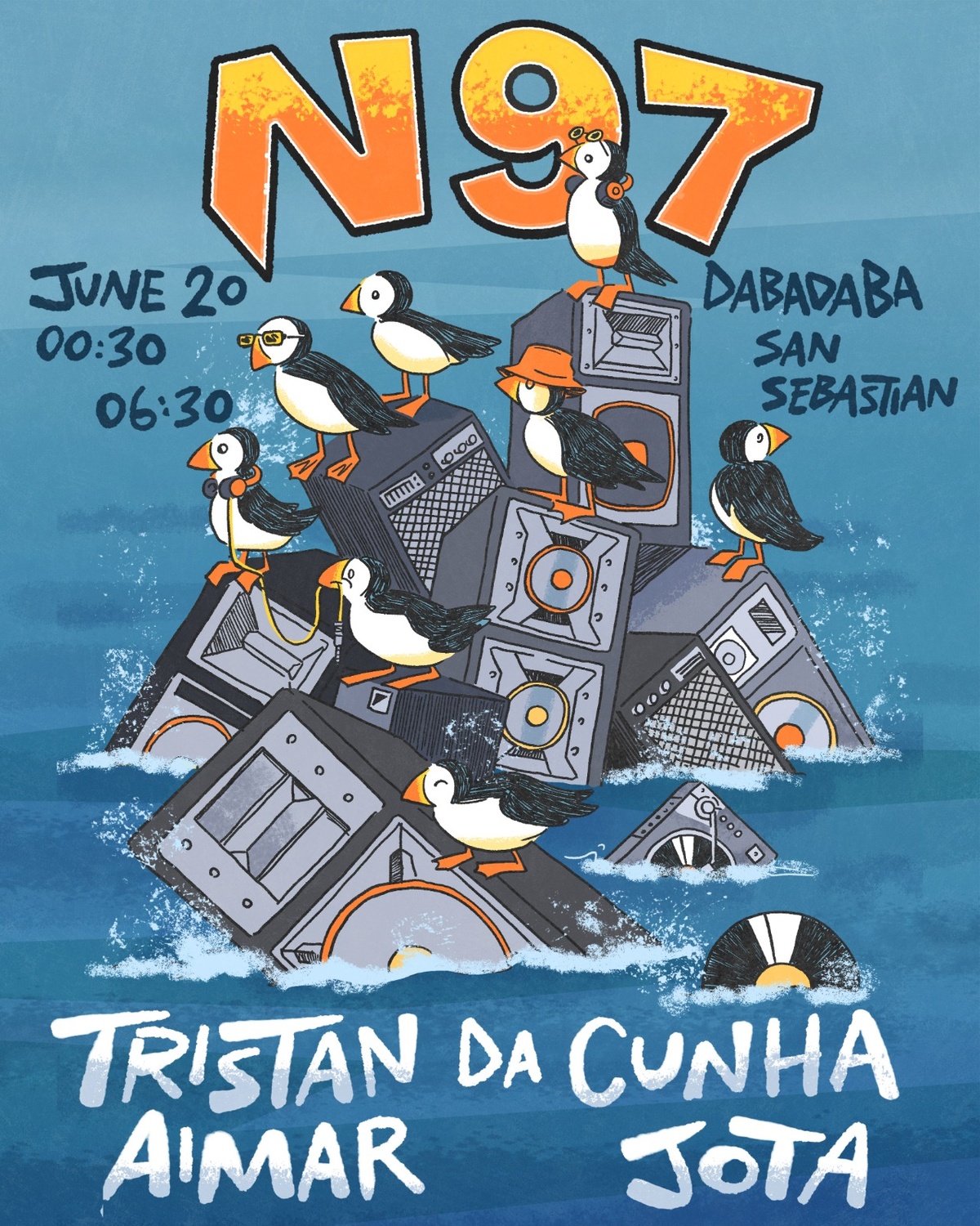 N97: Tristan da Cunha + Jota + Aimar
