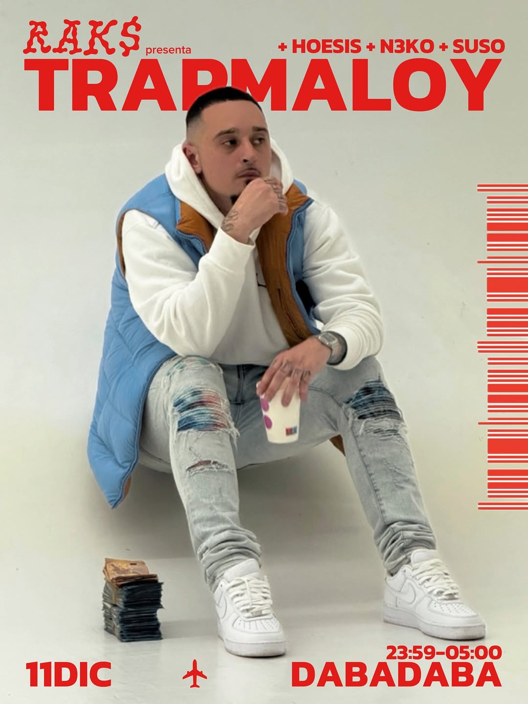 Rak$ Vuelo Nº72: TRAPMALOY + HOESIS + N3KO + SUSO