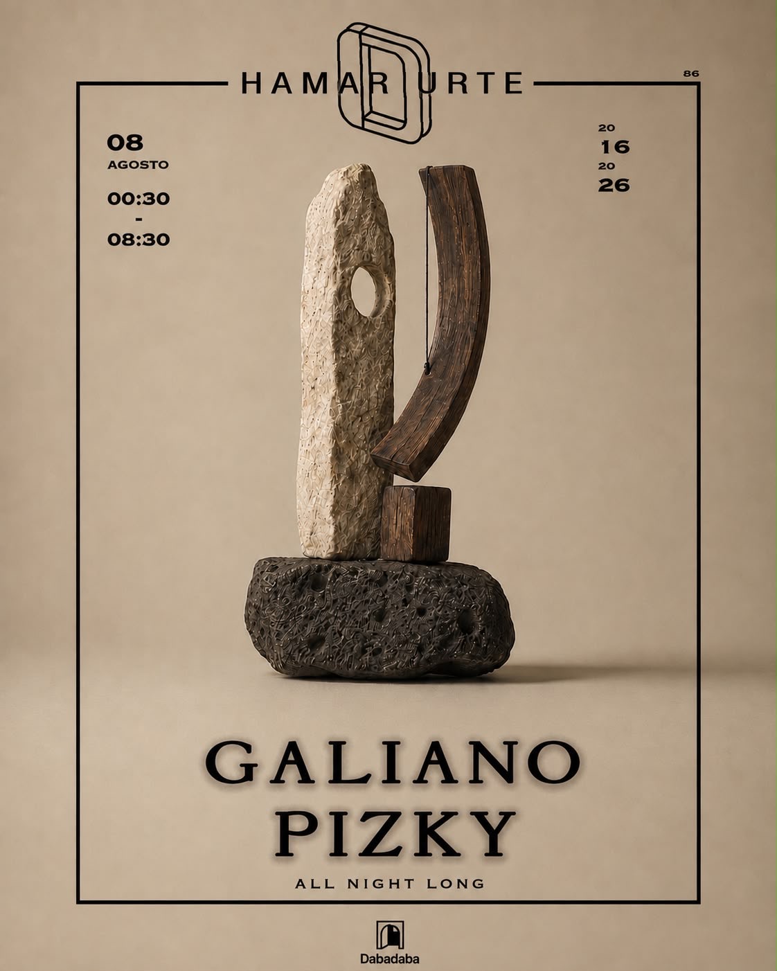 I.D: Galiano + Pizky all night long