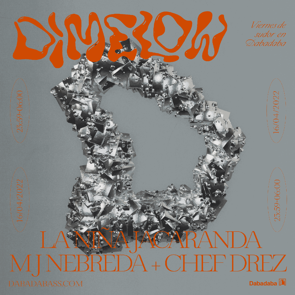 La Niña Jacarandá + MJ Nebreda + Chef Drez