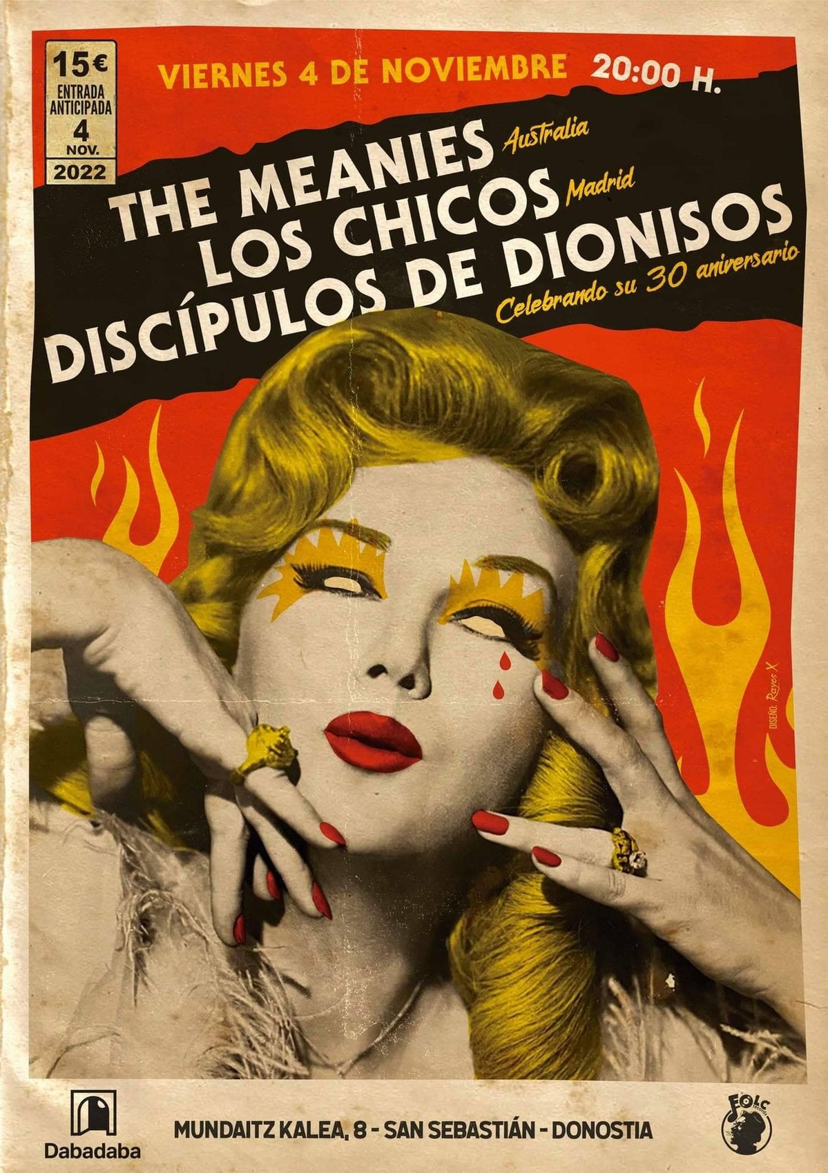 Discípulos de Dionisos + Los Chicos + The Meanies