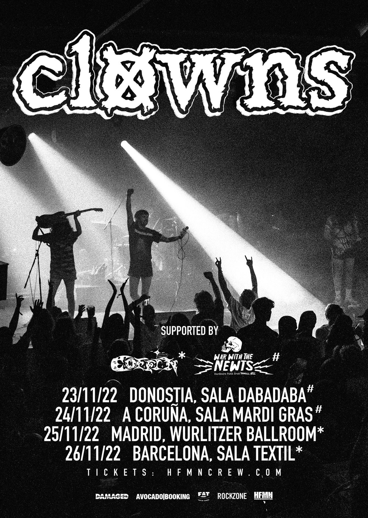 Clowns + Artista Invitado